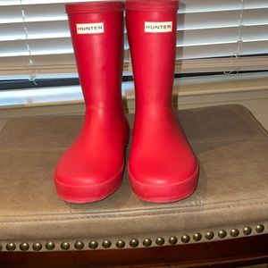 Hunter rain boots